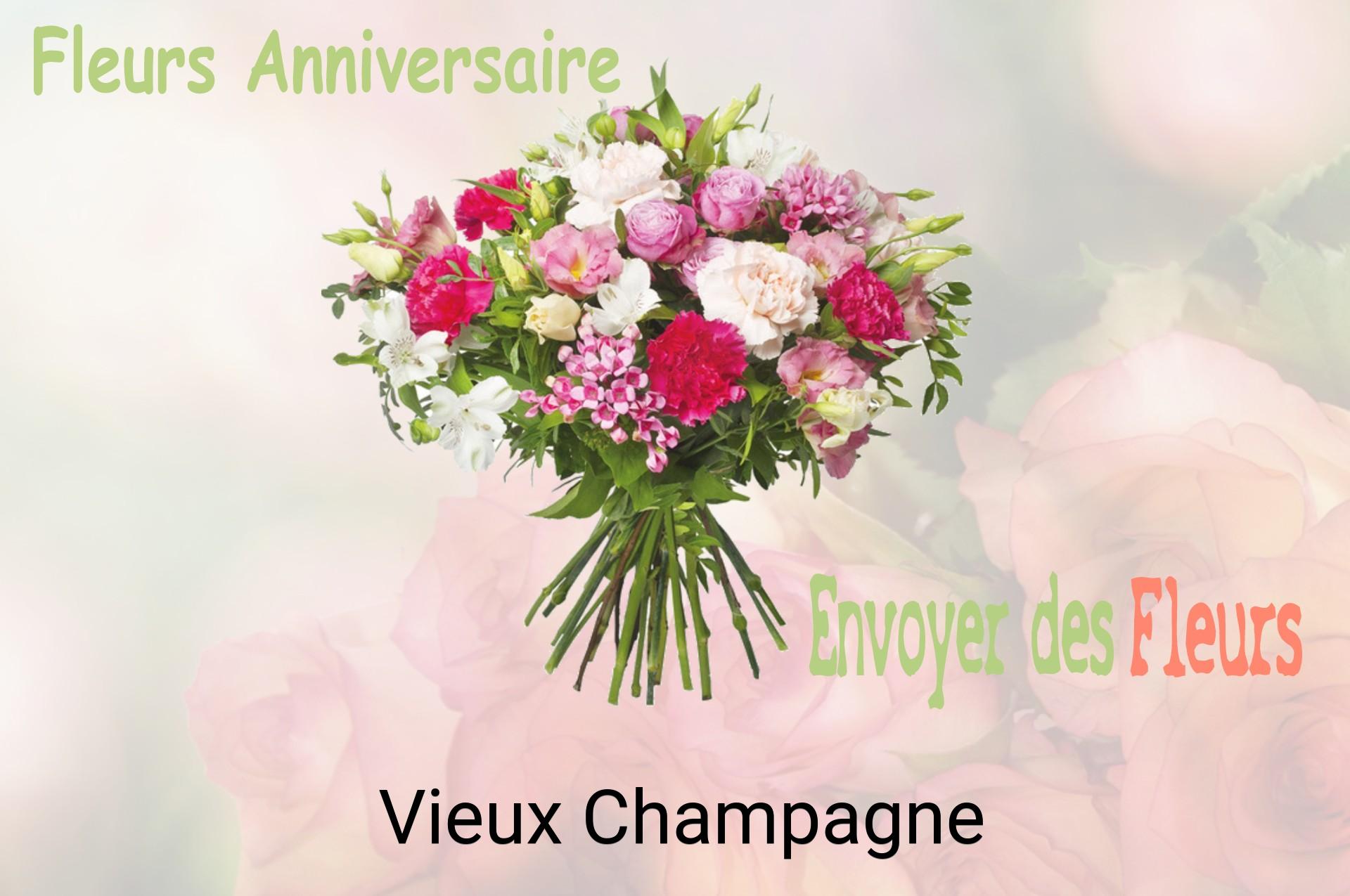 Bouquet de fleurs d’anniversaire livré à Vieux-Champagne
